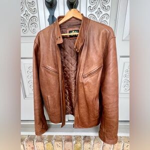 Men’s Vintage Mitici Anni 60 Fienze Italian Leather Jacket
